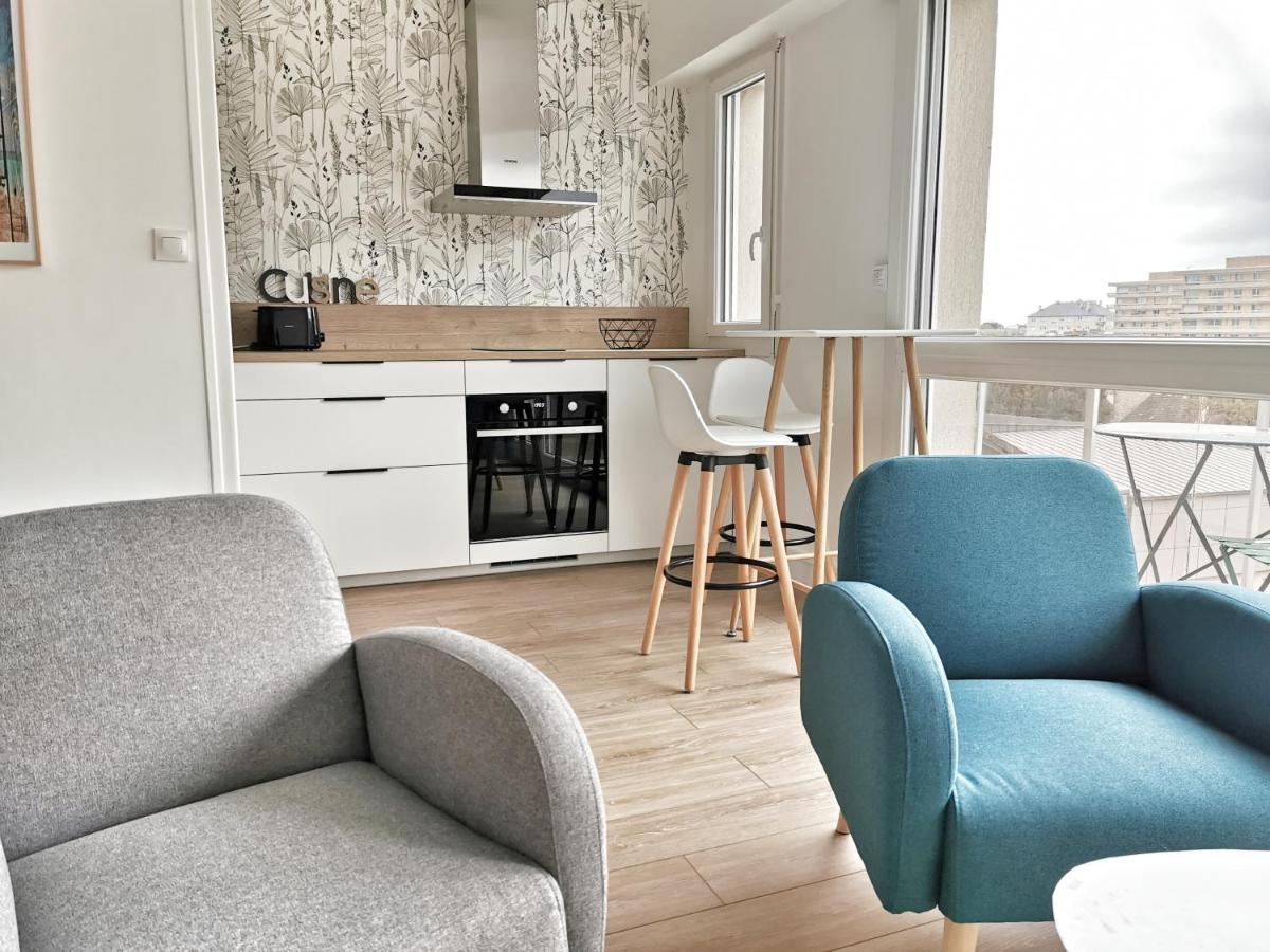 Appartement Lumineux Avec Balcon Et Parking Cherbourg-en-Cotentin Eksteriør bilde