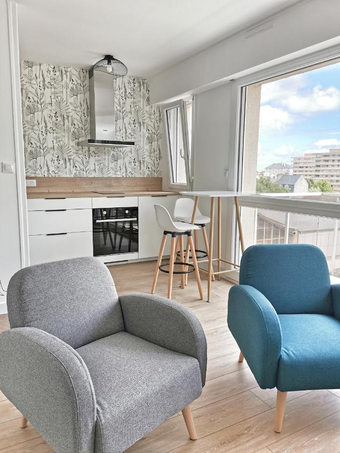 Appartement Lumineux Avec Balcon Et Parking Cherbourg-en-Cotentin Eksteriør bilde