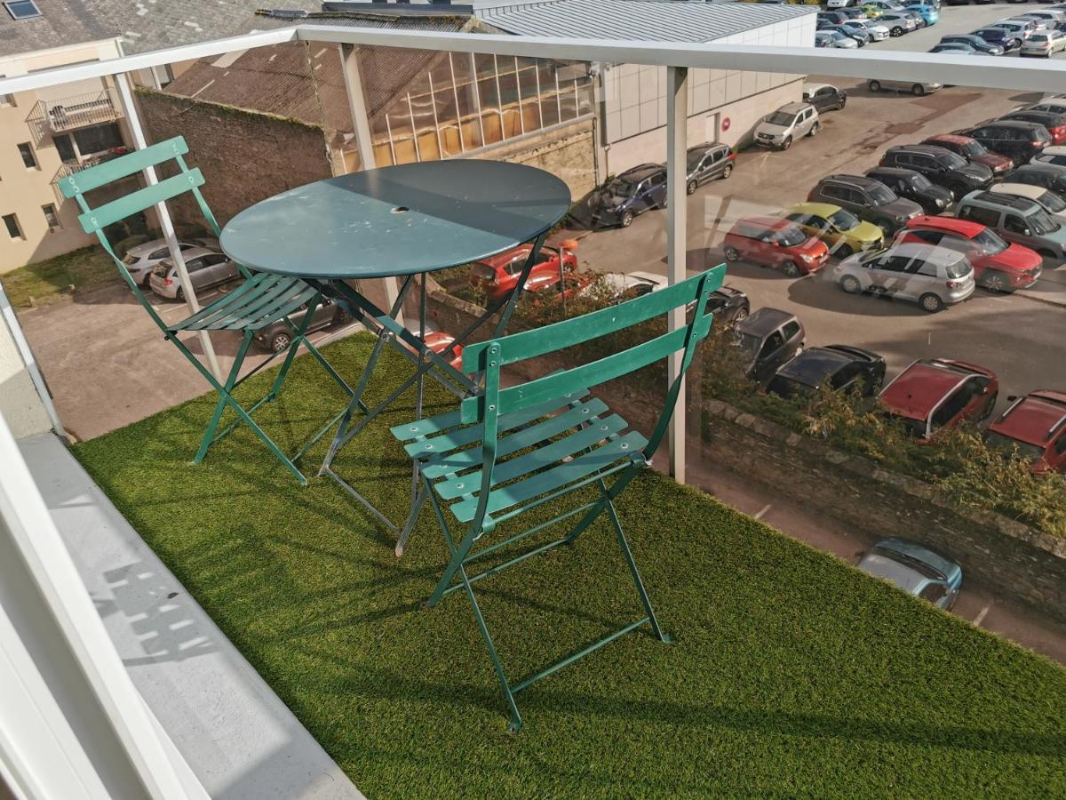 Appartement Lumineux Avec Balcon Et Parking Cherbourg-en-Cotentin Eksteriør bilde